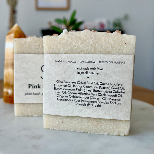 Pink Cedar Bliss Cold Process Soap