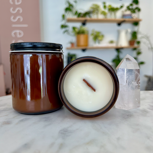 Cinnamon & Vanilla Aromatherapy Candle