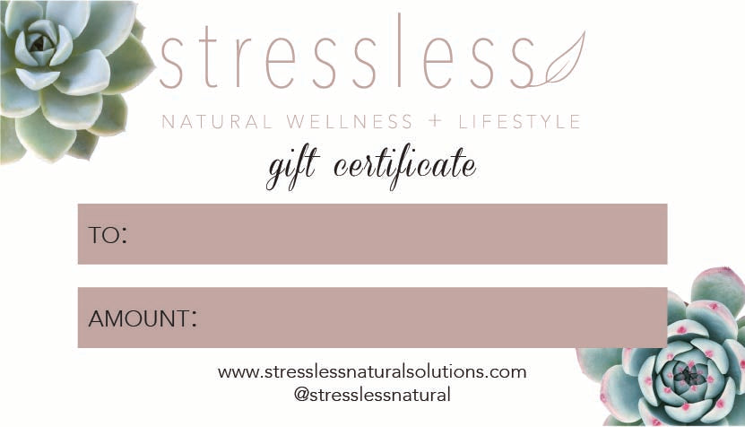 StressLess Gift Card