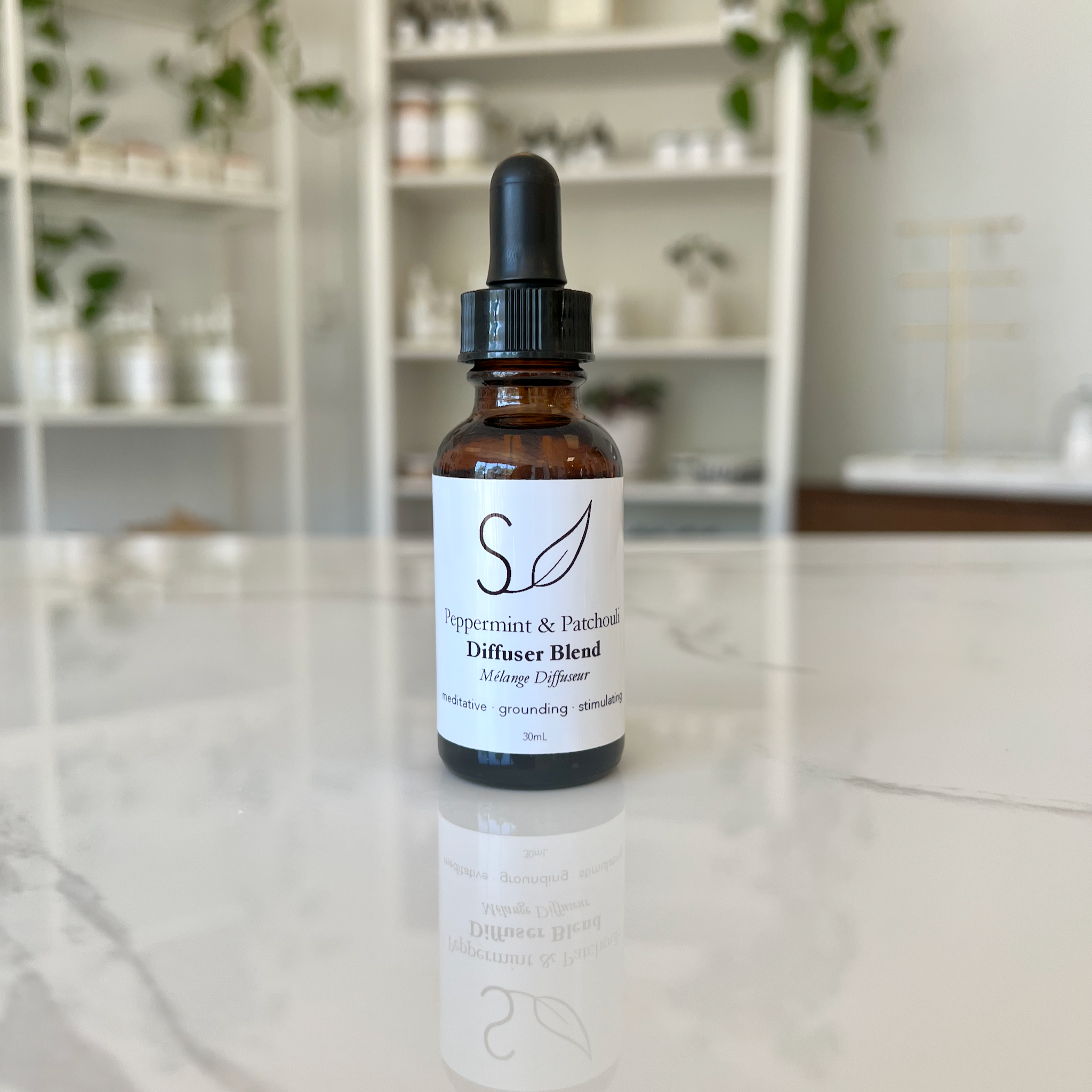 Peppermint Patchouli Diffuser Blend – StressLess Natural Solutions