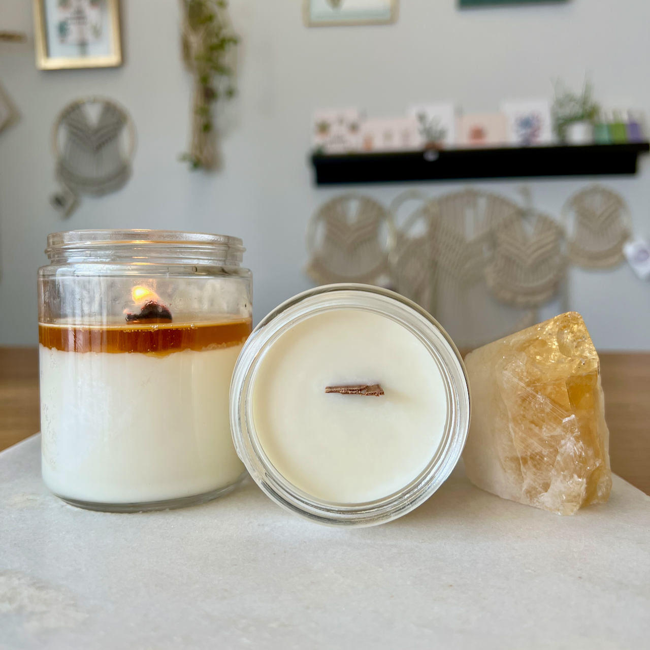 Cinnamon & Vanilla Aromatherapy Candle