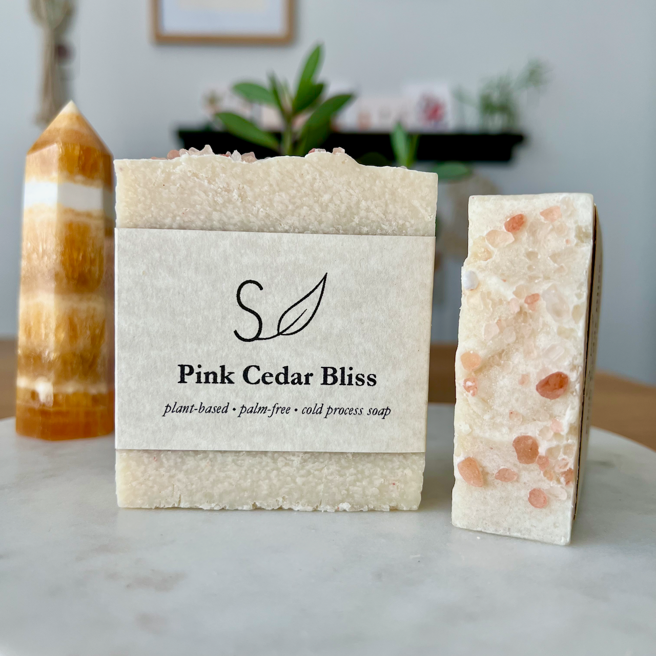 Pink Cedar Bliss Cold Process Soap