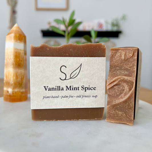 Vanilla Mint Spice Cold Process Soap