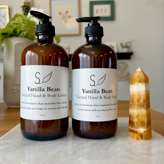 Vanilla Bean Hand & Body Lotion + Soap
