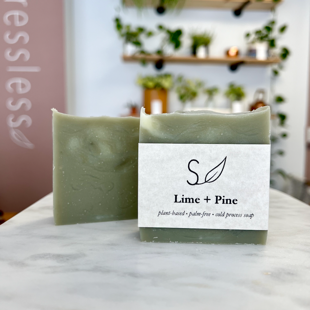 Lime + Pine Cold Process Soap