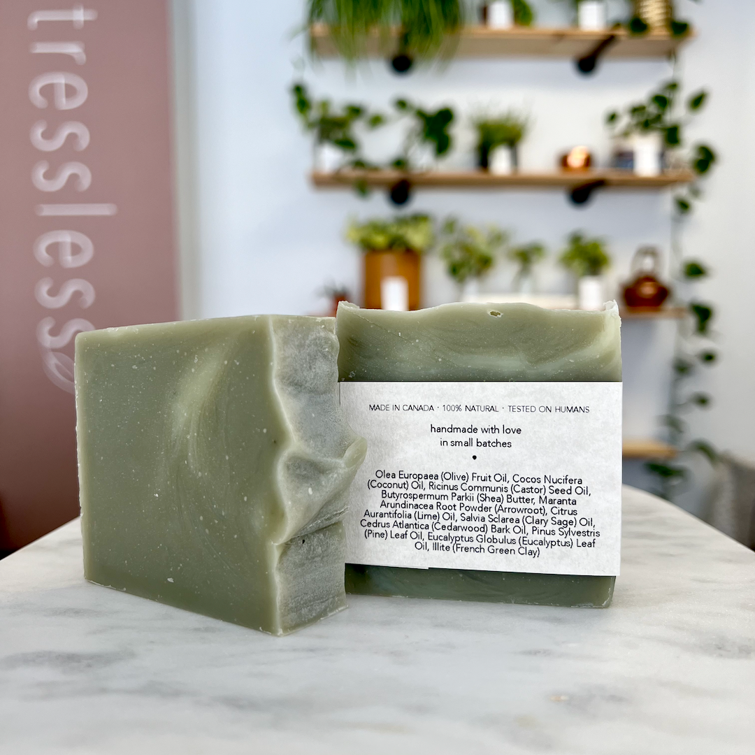 Lime + Pine Cold Process Soap