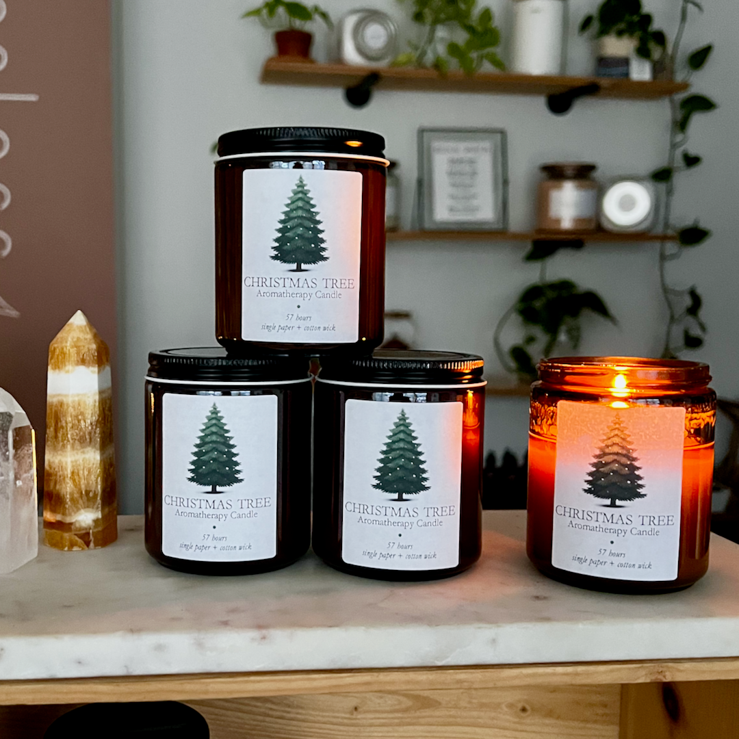 Christmas Tree Holiday Aromatherapy Candle