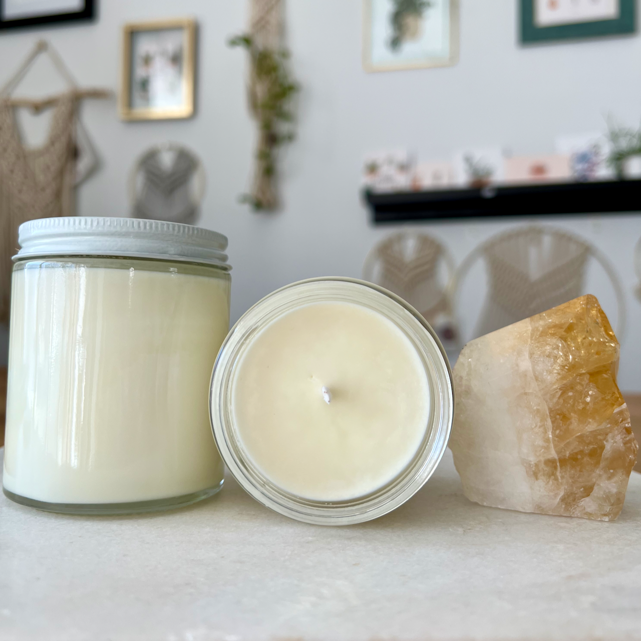 Lemongrass & Cedarwood Aromatherapy Candle
