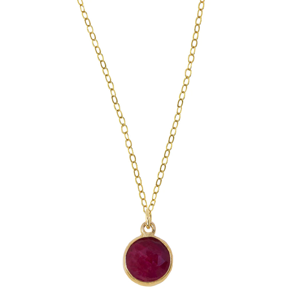 Ruby Sun Necklace | Lisa Maxwell