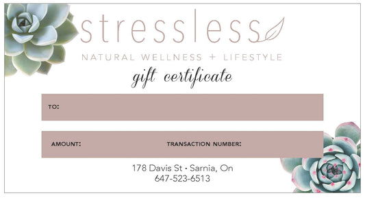 StressLess Gift Card